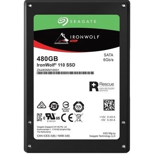Seagate Ironwolf 110 480GB 2.5" Sata 3.0 SSD ZA480NM10011 - 2