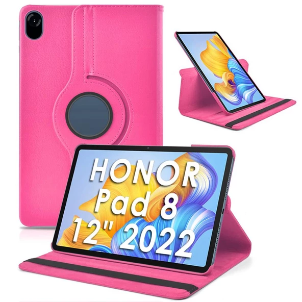 Honor Pad 8 12 inç Kılıf 360 Dönebilen Standlı Case - 4
