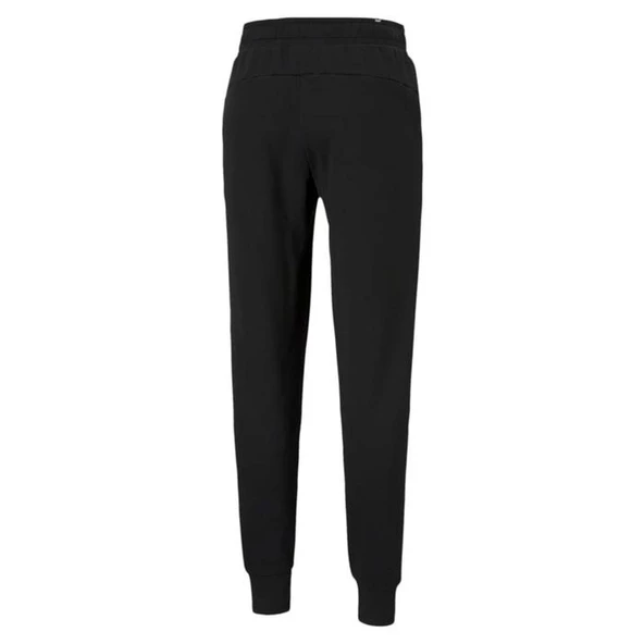 Puma Essential Logo Erkek Siyah Günlük Stil Eşofman Altı 58671651 - 6