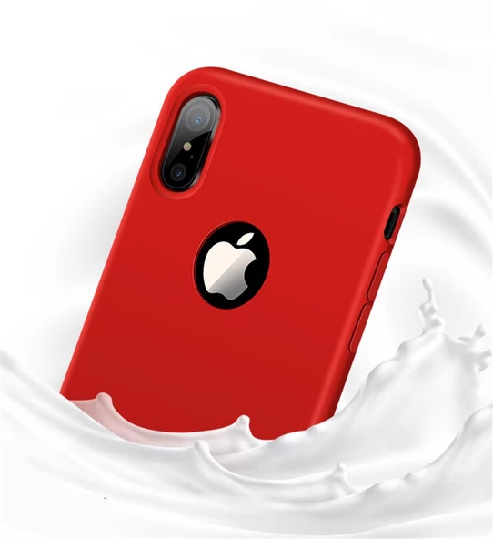 Joyroom Apple iPhone XR  Lyber Serisi Renkli Silikon Kılıf Apple iPhone XR Kırmızı - Resim 11
