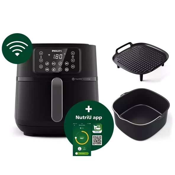 Philips Airfryer HD9285/96 5000 Serisi XXL Connected 7.2 lt Yağsız Fritöz - 3