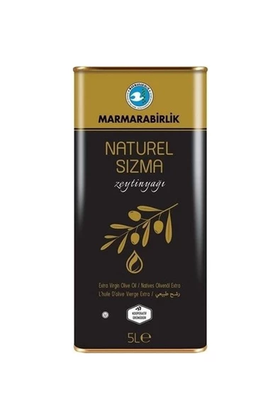 Marmarabirlik Naturel Sızma 5 lt Teneke Zeytinyağı