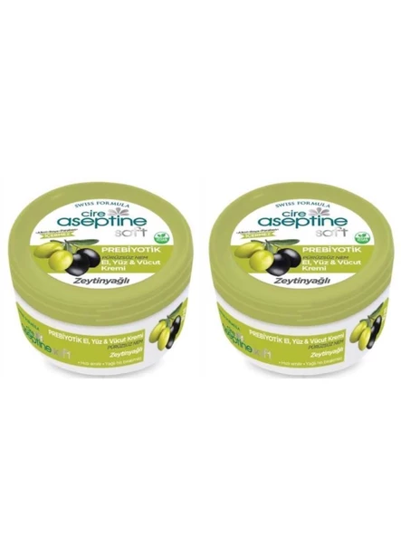 Cire Aseptine Prebiyotik Krem Zeytinyağlı 30ml 2 Li Set