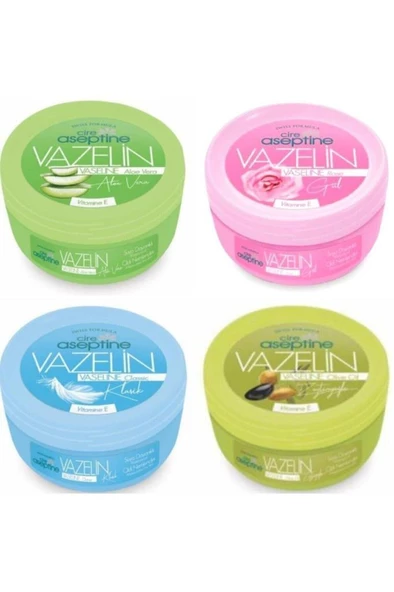CİRE ASEPTİNE VAZELİN 150ML 4LÜ KARMA