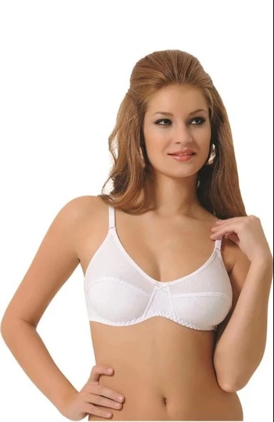 NBB 1180 BAYAN PENYE SÜTYEN TEKLİ BEYAZ 90 - 2