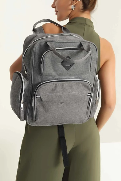 Papuç Sepeti 3112 Anne Bebek Bakım Çantası - 3