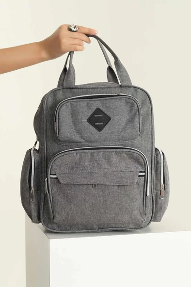 Papuç Sepeti 3112 Anne Bebek Bakım Çantası - 5