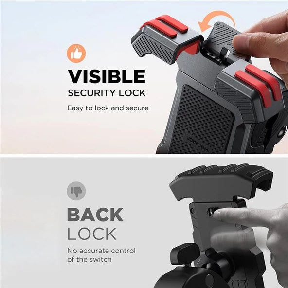 Joyroom Bisiklet ve Motosiklet Tutucu - 5