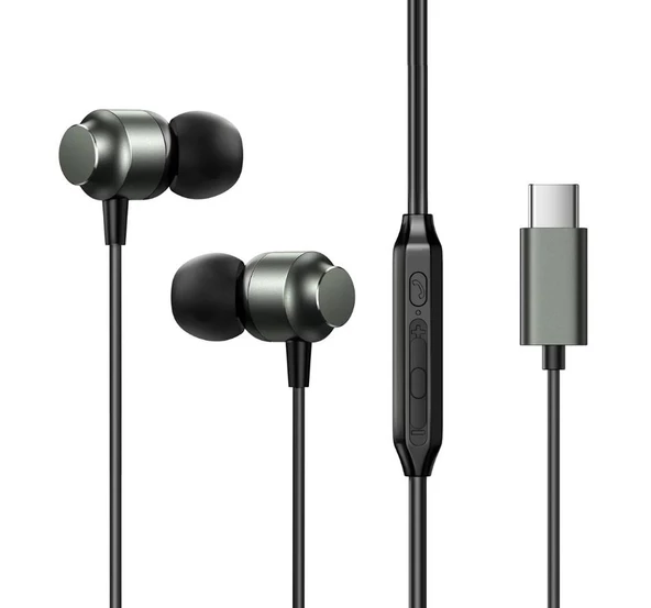 Joyroom Metal Typ-c  girişli Kulakiçi Kulaklık - 2