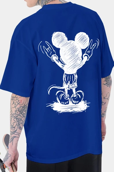 Unisex Usual Suspect Baskılı T-shirt