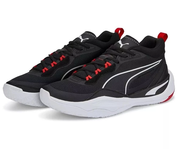 Playmaker Jet Black-Jet Black-Puma White Jet Black-Jet Black-Puma White-High Risk Red