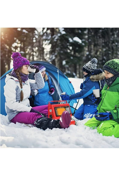 EFSANE KAMP - Portatif Gaz Kartuşlu Kamp Isıtıcısı - Resim 4