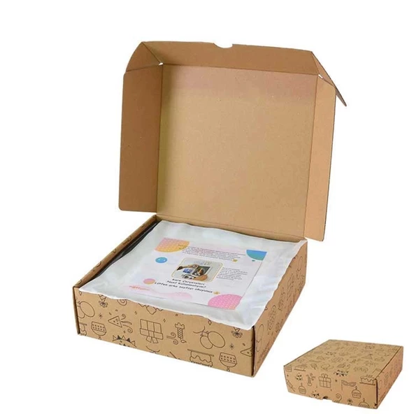 Siyah Kare Çerçeve - 3 Adet - 10