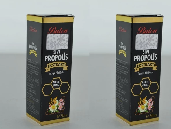 2 Adet Balen Sıvı Propolis Ekstraktı 2X30 Ml ürün görseli