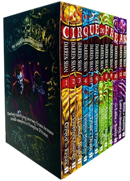 Cirque Du Freak Series - Complete 12 Book Collection ürün görseli 1