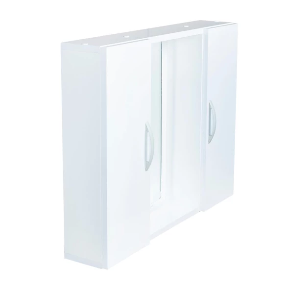 Alesta Life Aynalı Banyo Dolabı Beyaz - 5