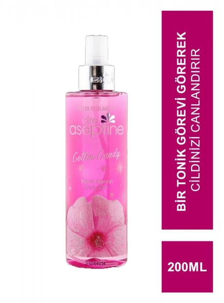 Cire Aseptine Vücut Spreyi 200ml Cotton Candy