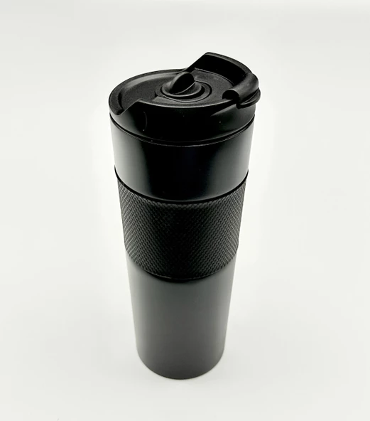 Yüksek Kaliteli Sıcak ve Soğuk French Press Çelik Termos Kupa Bardak Mug 500 ML  Kahve ve Bitki Çayı - 4