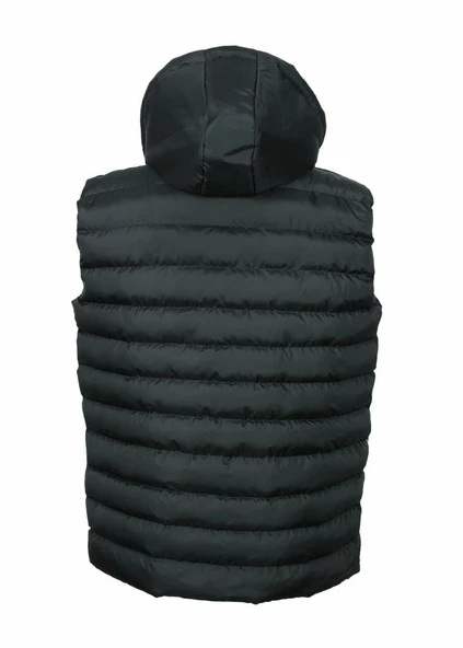 Battal Beden Kapşonlu Erkek Şişme Yelek - 2