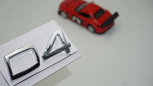 DK Tuning Volvo D4 3M 3D Krom Bagaj Yazı Logo