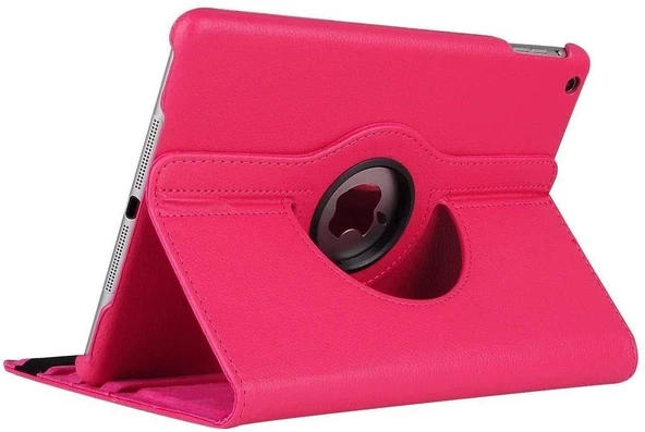 Smody iPad 9.Nesil 8.Nesil 7.Nesil 10.2 inç 360 Dönerli Standlı Kapaklı Kılıf + Temperli Cam + Kalem - Resim 2