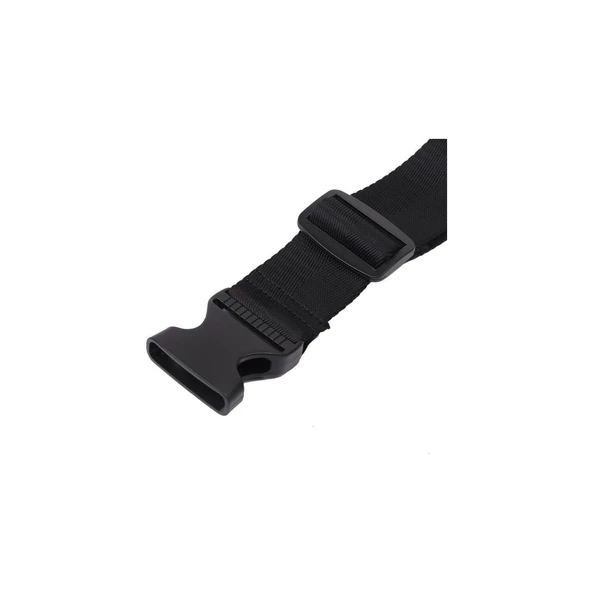 Balp 4 Adet Siyah Renk Valiz Bavul Emniyet Kemeri Bütün Valizlere Uyar En 4cm - 4