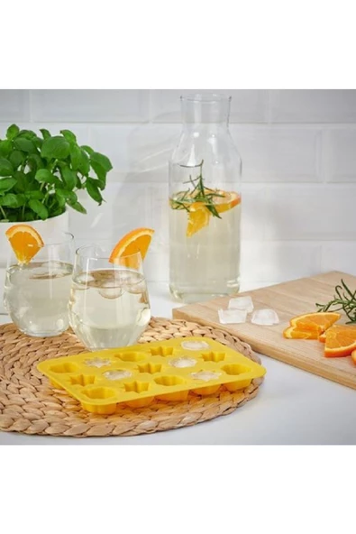 IKEA Sursöt Parlak Sarı Buz Kalıbı - 3