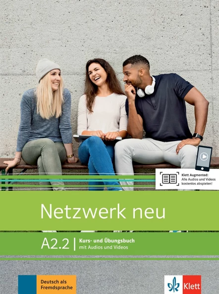 Netzwerk neu A2.2 Deutsch als Fremdsprache Kurs und Übungsbuch mit Audios und Videos