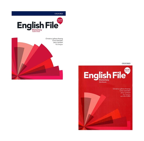 English File Elementary Student's Book + Workbook + CD 4th Ed. (KOD YOKTUR)