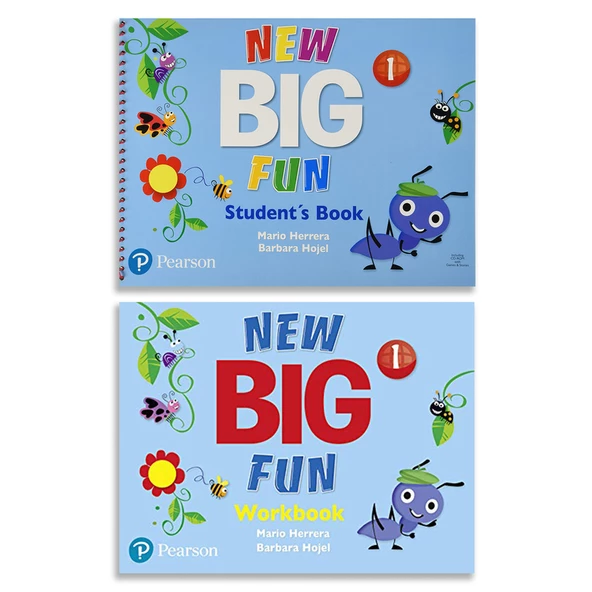 New Big Fun 1 Student's Book + Workbook + CD