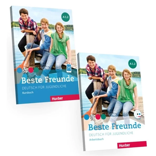 Beste Freunde: A1.2  Kursbuch + Arbeitsbuch + CD ürün görseli 1