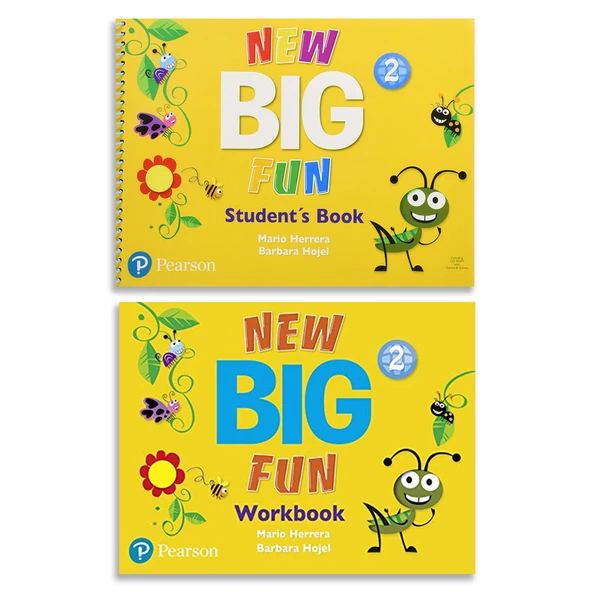 New Big Fun 2 Student's Book + Workbook + CD