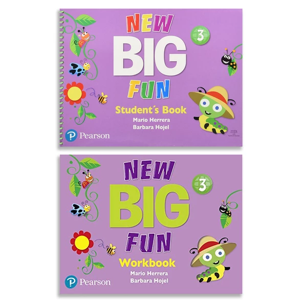 New Big Fun 3 Student's Book + Workbook + CD