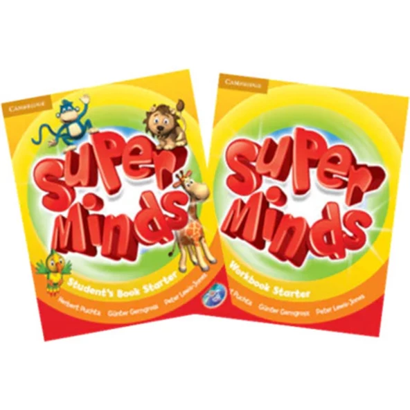 Super Minds Starter Student's Book and Workbook with DVD-ROM