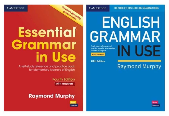 Essential Grammar in Use + English Grammar in Use 4th with CD's ürün görseli
