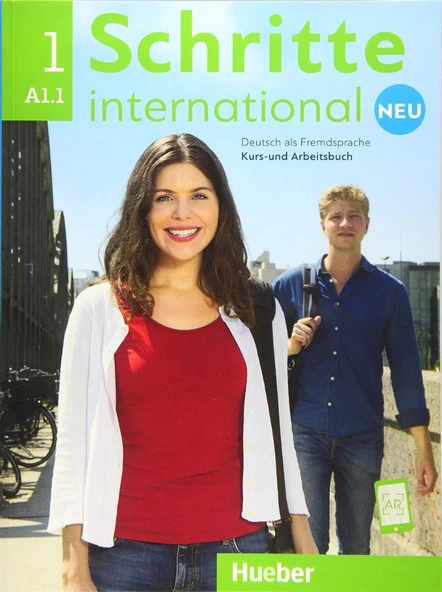 Schritte International Neu 1 ( A1.1 ) Kurs Und Arbeitsbuch + Ar Teknolojisi Ile Kolay Öğrenme