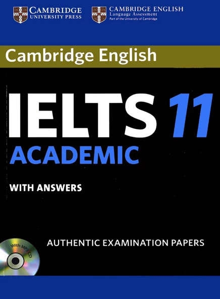Cambridge English IELTS 11 ACADEMIC with Answers with Audio CD ürün görseli 1