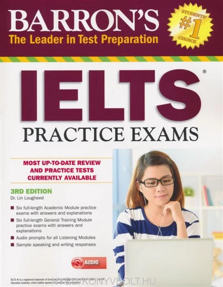 barron's IELTS practice exams 3rd + CD