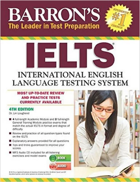 Barron's IELTS with MP3 CD, 4th Edition - 1