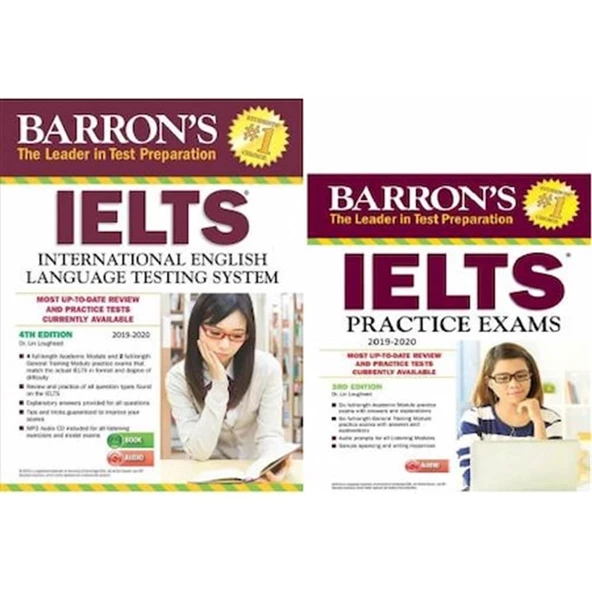 Barron's IELTS practice exams 3rd + Barron's IELTS MP3 4th + 2 CD - 2