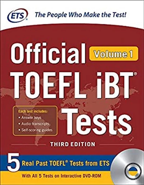 ETS official TOEFL iBT tests with audio volume 1 (3rd Ed.)