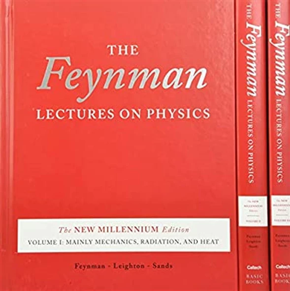 The Feynman Lectures on Physics Volume 1-2-3  ( 3 Kitap Set )