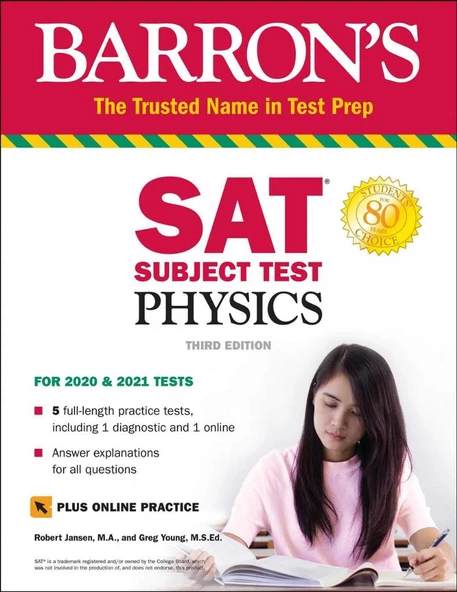 Barron's SAT Subject Test : Physics with Bonus Online Tests