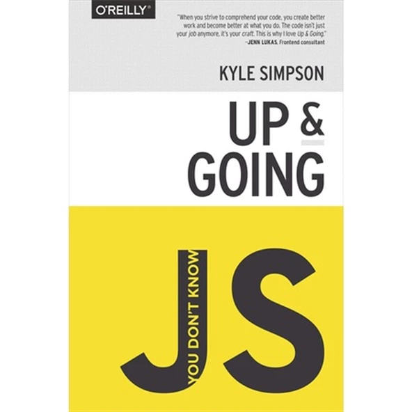 You Don't Know JS: Up & Going  ( Kyle Simpson ) ürün görseli