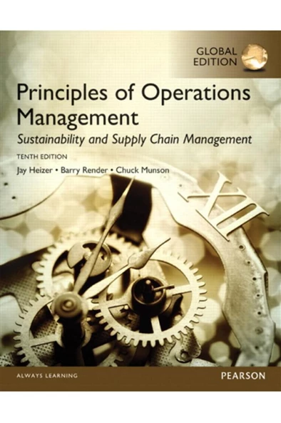 principles of operations management 10th (heizer, render, munson) ürün görseli