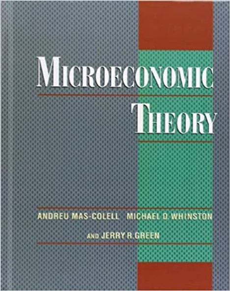 microeconomic theory (green, mas-colell, wainston) ürün görseli 1