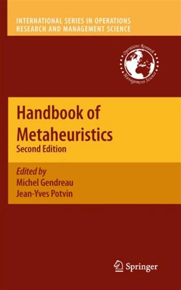 handbook of metaheuristics 2nd (gendreau, potvin) ürün görseli
