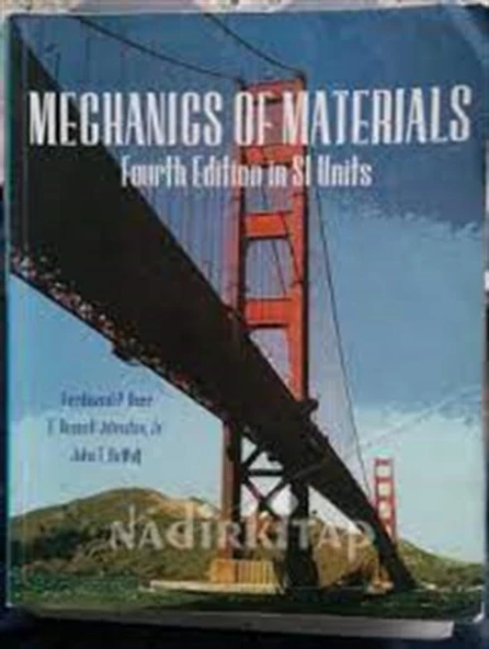 mechanics of materials 4th SI (beer, johnston) ürün görseli