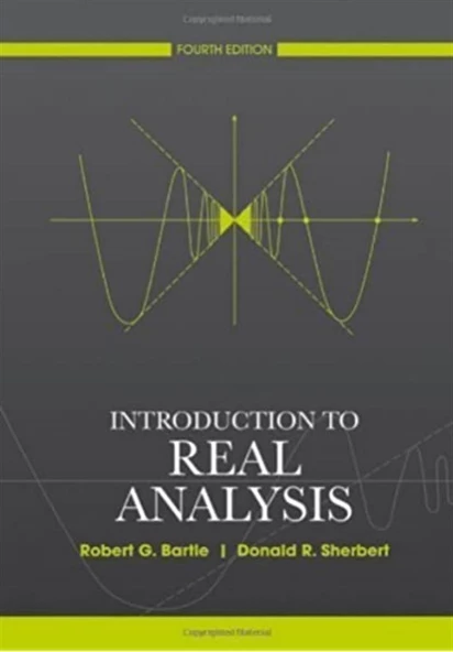 introduction to real analysis 4th (robert bartle, donald sherbert) ürün görseli