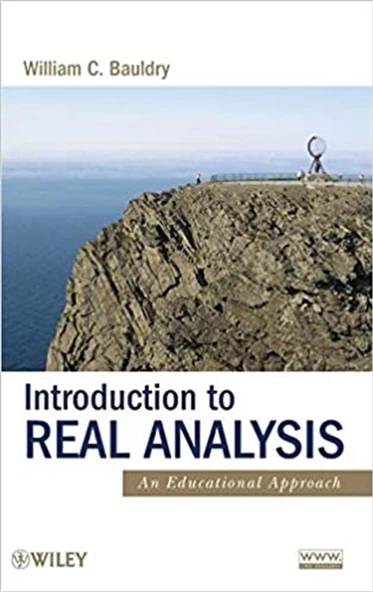 introduction to real analysis (william bauldry) ürün görseli 1
